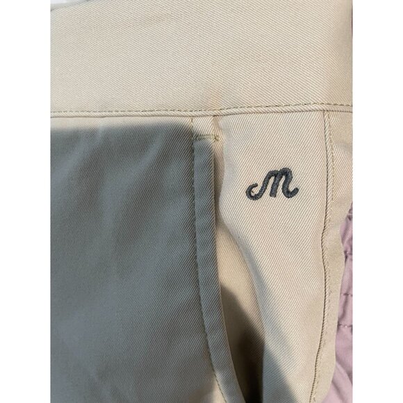 Maide Bonobos Golf Khaki Shorts Beige Men's Size 34 Cotton Blend - Picture 4 of 13
